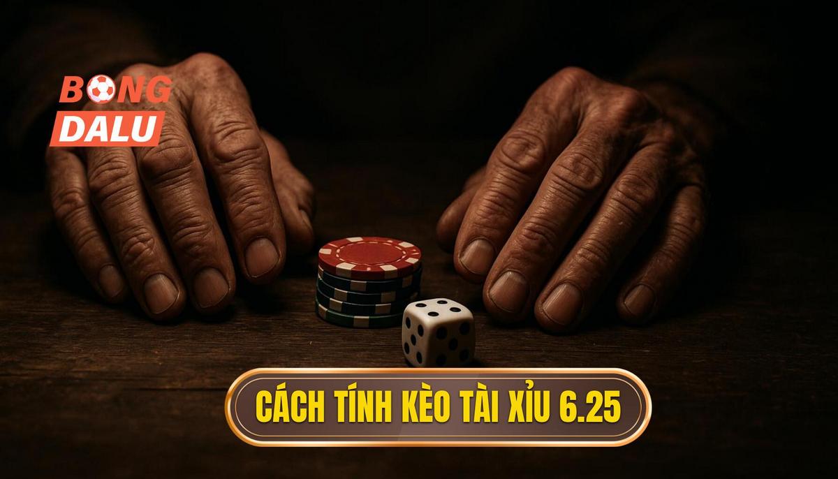Cách tính toán kết quả khi đặt cược kèo tài xỉu 6.25