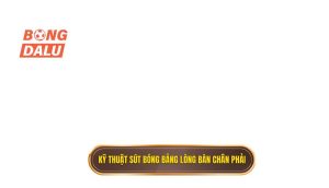 Kỹ thuật sút bóng bằng lòng bàn chân phải