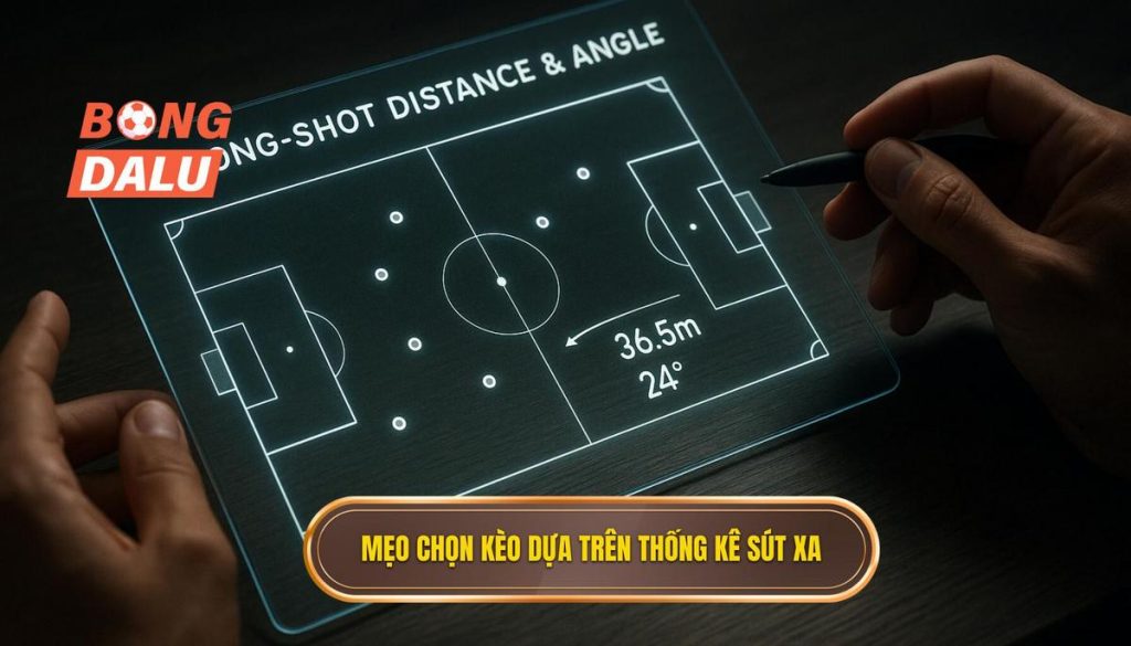 Mẹo chọn kèo dựa trên thống kê sút xa