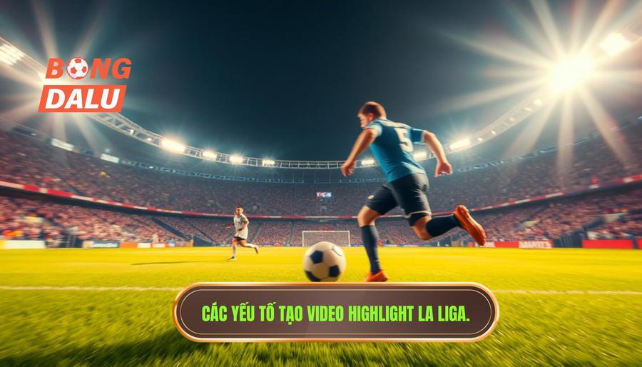 Những yếu tố cấu thành một video highlight La Liga chất lượng