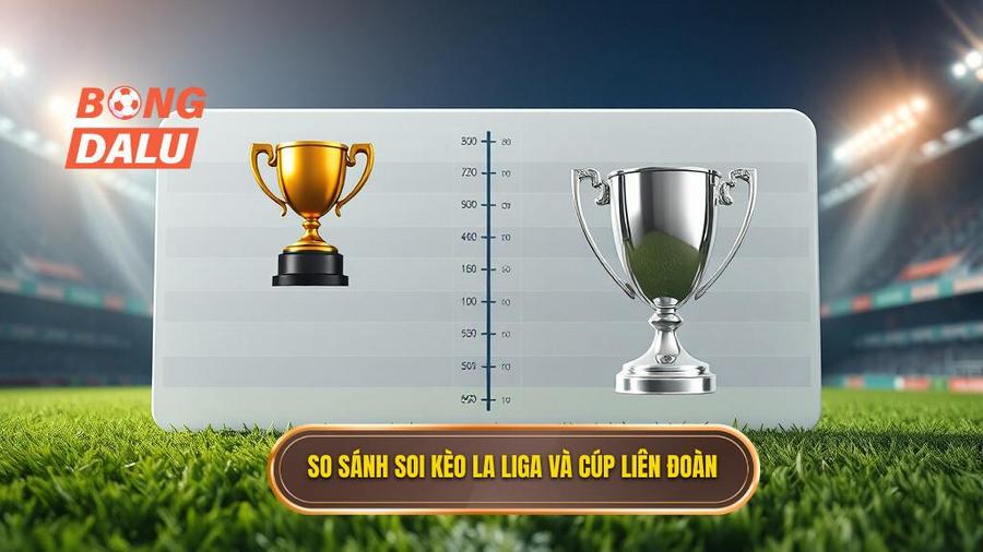 Bảng so sánh đặc điểm soi kèo La Liga và Cúp Liên đoàn