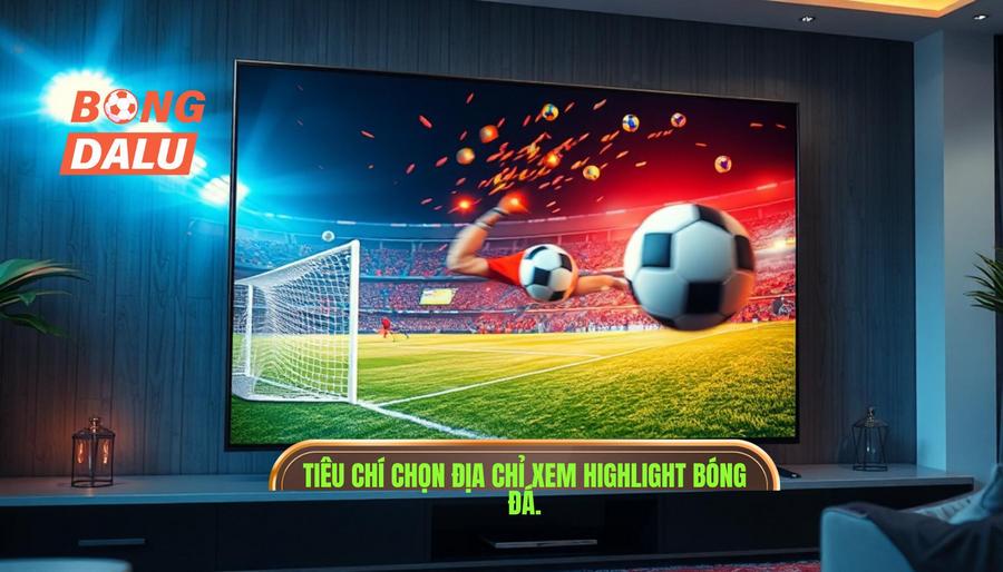 Tiêu chí đánh giá một địa chỉ xem highlight bóng đá hôm nay chất lượng