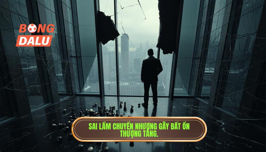 Sự bất ổn từ thượng tầng và chiến lược chuyển nhượng sai lầm