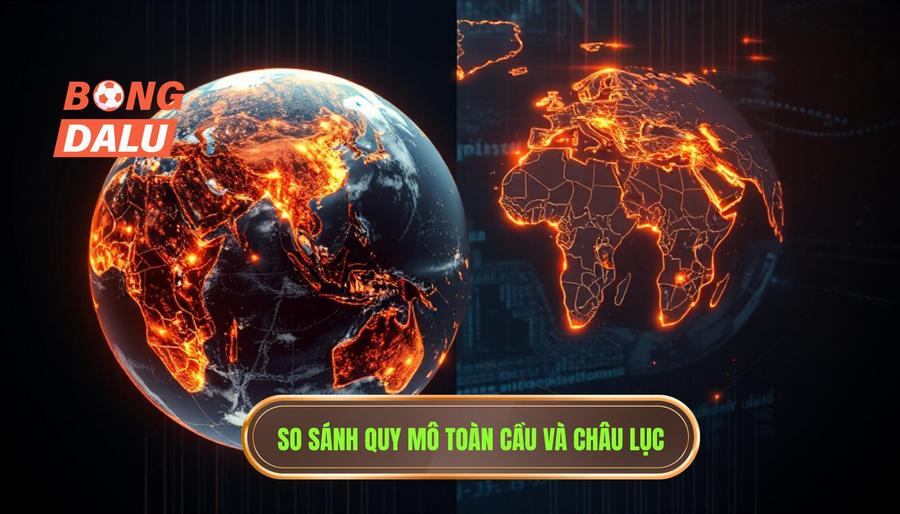 Quy mô và tính chất địa lý: Toàn cầu vs Châu lục