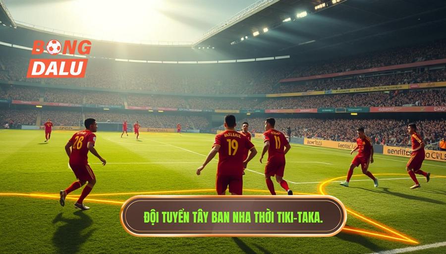 Tây Ban Nha và triều đại Tiki-taka rực rỡ