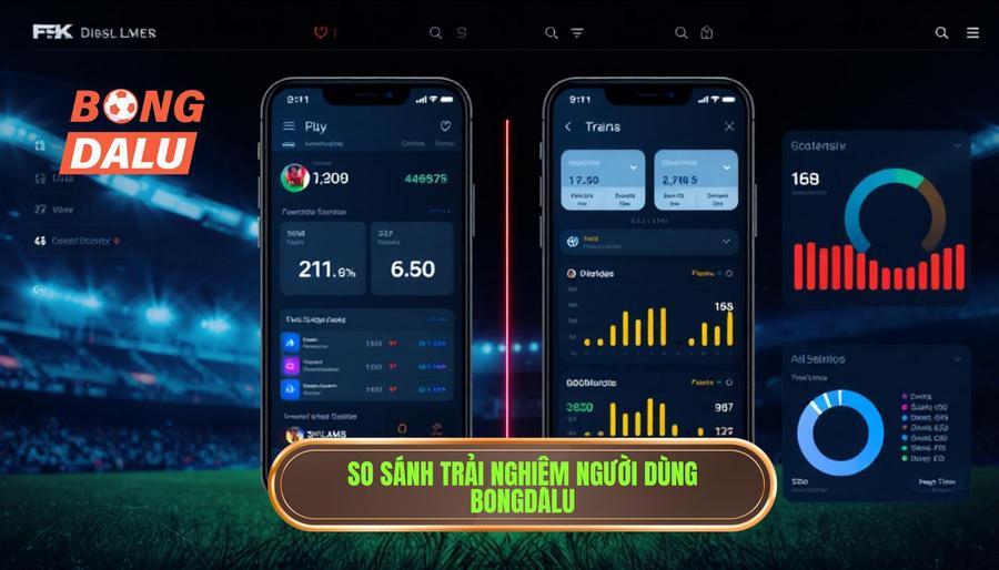 3. So sánh trải nghiệm người dùng trên Bongdalu 3. So sánh trải nghiệm người dùng trên Bongdalu